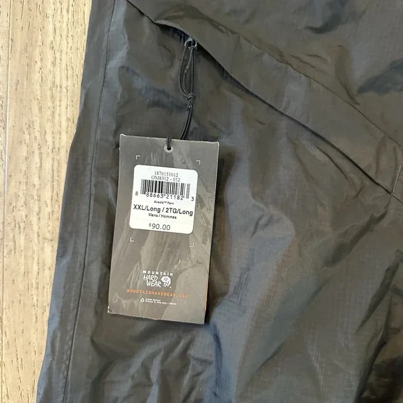 Mountain Hardwear Men's‎ Acadia Pant - Dark Storm - XXL / Long